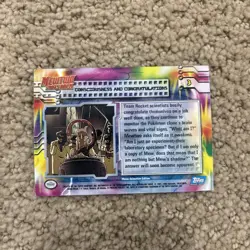 Pokemon Consciousness and Congratulations Pokemon Topps Mewtwo Strikes Back 3 - Image 2