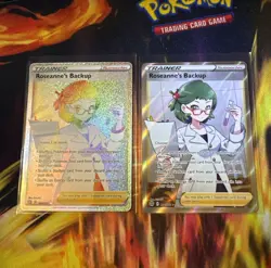 Roseanne's Backup (Lot of 2) Full Art Holo Brilliant Stars Pokemon Cards NM 🔥🔥 - Image 1