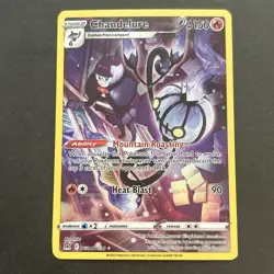 Chandelure TG04/TG30 Lost Origin Trainer Gallery Ultra Rare Full Art Pokemon - Image 1