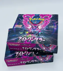 Pokemon Cards Booster Box Night Wanderer sv6a Japanese NEW w/shrink 2x Boxes - Image 1