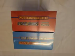 Pokemon TCG Sword Shield Elite Trainer Box Plus Zacian and Zamazenta 2-Set - Image 2