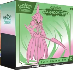 PARADOX RIFT Scarlet & Violet Pokemon TCG Elite Trainer Box - Iron Valiant - Image 1