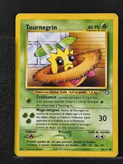 Carte Pokemon Tournegrin 78/111 Unlimited Ed 2 Neo Genesis Wizards 1 - Image 2