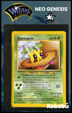 Carte Pokemon Tournegrin 78/111 Unlimited Ed 2 Neo Genesis Wizards 3 - Image 1