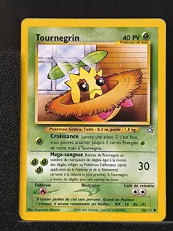 Carte Pokemon Tournegrin 78/111 Unlimited Ed 2 Neo Genesis Wizards 5 - Image 2