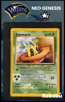 Carte Pokemon Tournegrin 78/111 Unlimited Ed 2 Neo Genesis Wizards 6 - Image 1