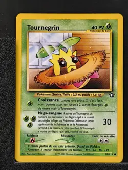 Carte Pokemon Tournegrin 78/111 Unlimited Ed 2 Neo Genesis Wizards 6 - Image 2