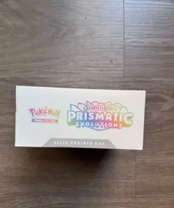 Prismatic Evolutions ETB Elite Trainer Box Pokemon TCG Sealed In Hand Fast Ship! - Image 5