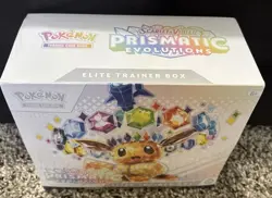 Prismatic Evolutions ETB Elite Trainer Box Pokemon TCG Sealed In Hand Fast Ship! - Image 3