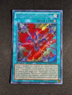 Yugioh - Rank-Up-Magic Quick Chaos DRLG-EN042 1st Edition Secret Rare NM - Image 1