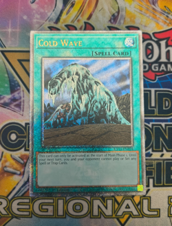 Yugioh TCG Cold Wave Quarter Century Secret Rare RA03-EN104 Near Mint - Image 1