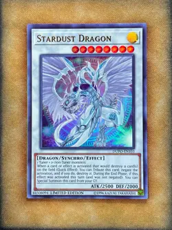 Yugioh Stardust Dragon DUPO-EN103 Ultra Rare Alt Art Limited Edition NM - Image 1