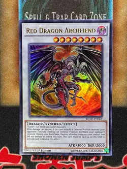 Yugioh Red Dragon Archfiend LC5D-EN069 Ultra Rare 1st Ed NM - Image 1