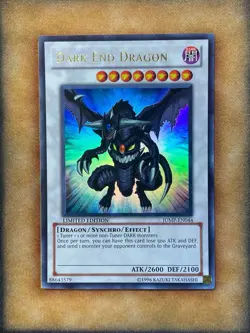 Yugioh Dark End Dragon JUMP-EN044 Ultra Rare Limited Edition NM - Image 1