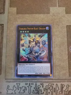 YUGIOH STARLIEGE PHOTON BLAST DRAGON LDS2-EN054 ULTRA 1ST ED NM - Image 1