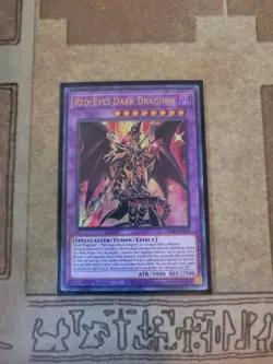 YUGIOH RED-EYES DARK DRAGOON MP20-EN249 ULTRA 1ST ED NM/VLP - Image 1