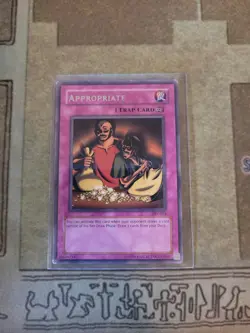 YUGIOH APPROPRIATE PSV-024 RARE 1ST ED LP - Image 1