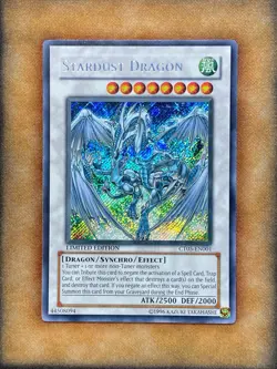 Yugioh Stardust Dragon CT05-EN001 Secret Rare Limited Edition NM - Image 1
