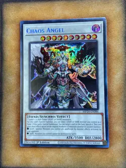 Yugioh Chaos Angel MP24-EN086 Secret Rare 1st Ed NM - Image 1