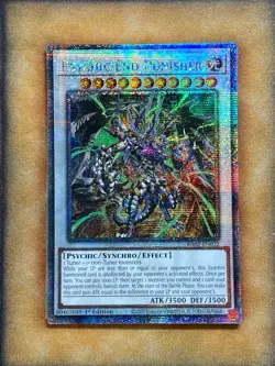Yugioh Psychic End Punisher RA02-EN032 Quarter Century Rare 1st Ed NM - Image 1