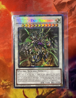 Yugioh Psychic End Punisher RA02-EN032 Quarter Century Rare 1st Ed NM - Image 1