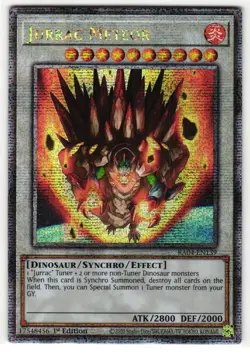 Jurrac Meteor Quarter Century Secret Rare | RA04-EN139 | English Yu-Gi-Oh Card - Image 1