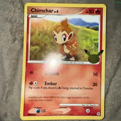 Chimchar (76/130) (Jumbo Card) First Partner Pack​ - Near Mint Pokemon TCG - Image 1