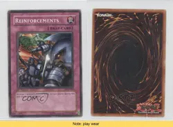 Reinforcements 1st Ed. YuGiOh Starter Deck Joey #SDJ-044 2003 READ 1a1 - Image 3