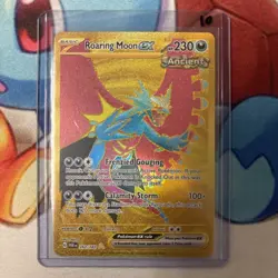 Roaring Moon ex 262/182 S&V Paradox Rift Secret Rare Pokemon Card Mint/NM - Image 1
