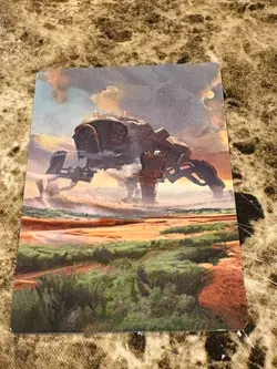 PLAINS Magic the Gathering MTG The Brothers War Art Series - Image 1