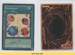 Scapegoat 1st Ed. YuGiOh Starter Deck Joey #SDJ-041 2003 READ 1a1 - Image 3