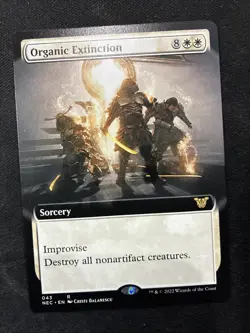 MTG - Organic Extinction (Extended Art) Commander: Kamigawa: Neon Dynasty - Image 1