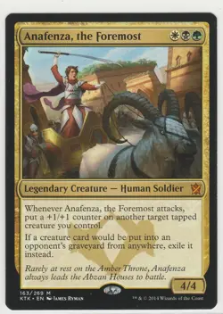 Anafenza, the Foremost - Khans of Tarkir MP Magic: The Gathering MTG - Image 2