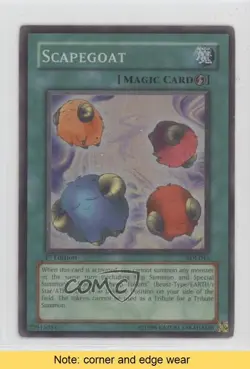 Scapegoat 1st Ed. YuGiOh Starter Deck Joey #SDJ-041 2003 READ 00jz - Image 1
