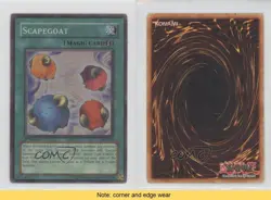 Scapegoat 1st Ed. YuGiOh Starter Deck Joey #SDJ-041 2003 READ 00jz - Image 3