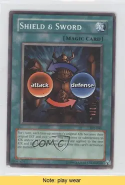 Shield & Sword 1st Ed. YuGiOh Starter Deck Joey #SDJ-040 2003 READ 0c3 - Image 1