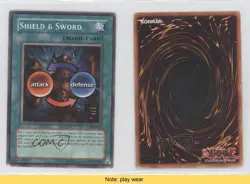 Shield & Sword 1st Ed. YuGiOh Starter Deck Joey #SDJ-040 2003 READ 0c3 - Image 3