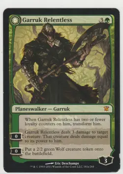 Garruk Relentless Garruk, the Veil-Cursed - Innistrad MP MTG - Image 2