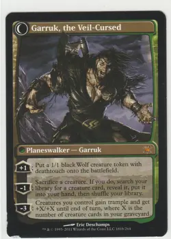 Garruk Relentless Garruk, the Veil-Cursed - Innistrad MP MTG - Image 3