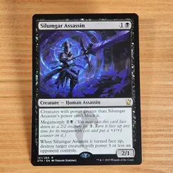MTG - Silumgar Assassin DTK 121 NM Dragons of Tarkir 2015 - Image 1