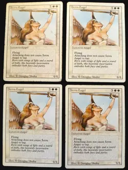 MTG 4x Serra Angel Revised HP - Image 1