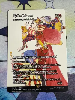 2025 MTG Final Fantasy Kefka Palazzo Purphoros, God Of The Forge Showcase #14 - Image 1