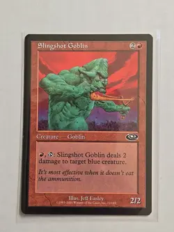 Slingshot Goblin - Planeshift - LP - MTG Magic - Common - Creature - Image 1
