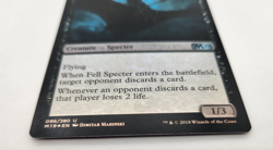 Fell Specter - Core Set 2019 (M19) - Uncommon - FOIL - Magic the Gathering MTG - Image 4