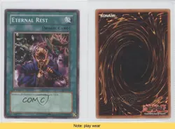 Eternal Rest 1st Ed. YuGiOh Starter Deck Joey #SDJ-039 2003 READ 1a1 - Image 3