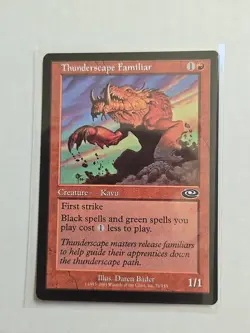 Thunderscape Familiar - Planeshift - LP - MTG Magic - Common - Creature - Image 1