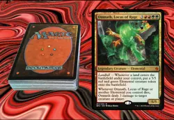 OMNATH, LOCUS OF RAGE EDH COMMANDER DECK Magic the Gathering MTG 100 cards - Image 1