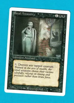 MTG (NM) ROYAL ASSASSIN Revised / 3rd Edition Magic The Gathering WOTC NP - Image 1