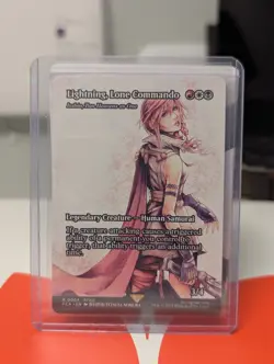 Lightning, Lone Commando / Ishin, Two Heavens as One (NON foil) - NM - FF x MTG - Image 1