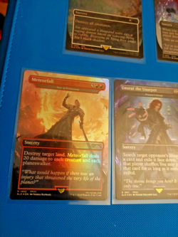 Game Over Rainbow Foil Secret Lair Final Fantasy english Opened MTG Card Set - Image 4